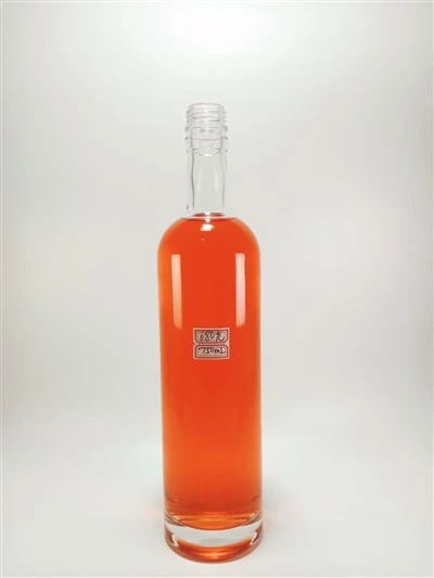 Sticlă de lichior din sticlă de 750 ml